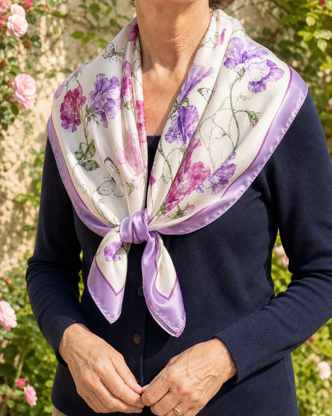 Sweet Pea Flutter Scarf, image 5