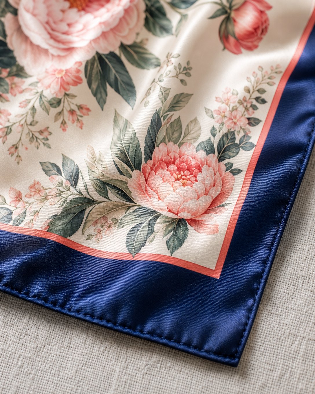 June Peonies Scarf, image 4