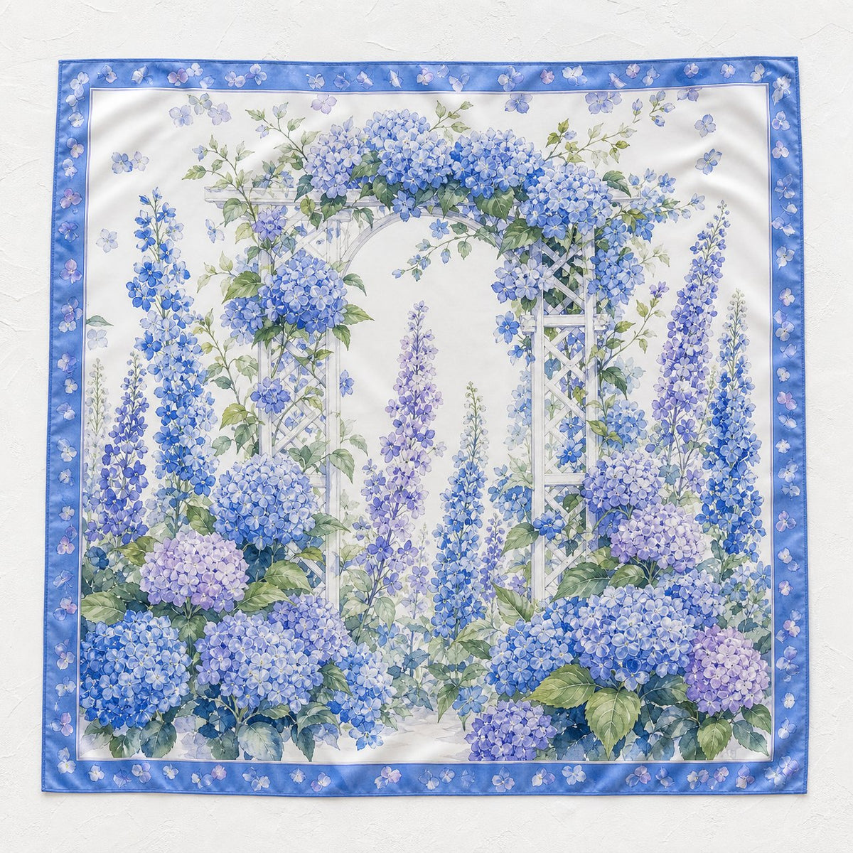 Hydrangea Arbor Scarf, image 1