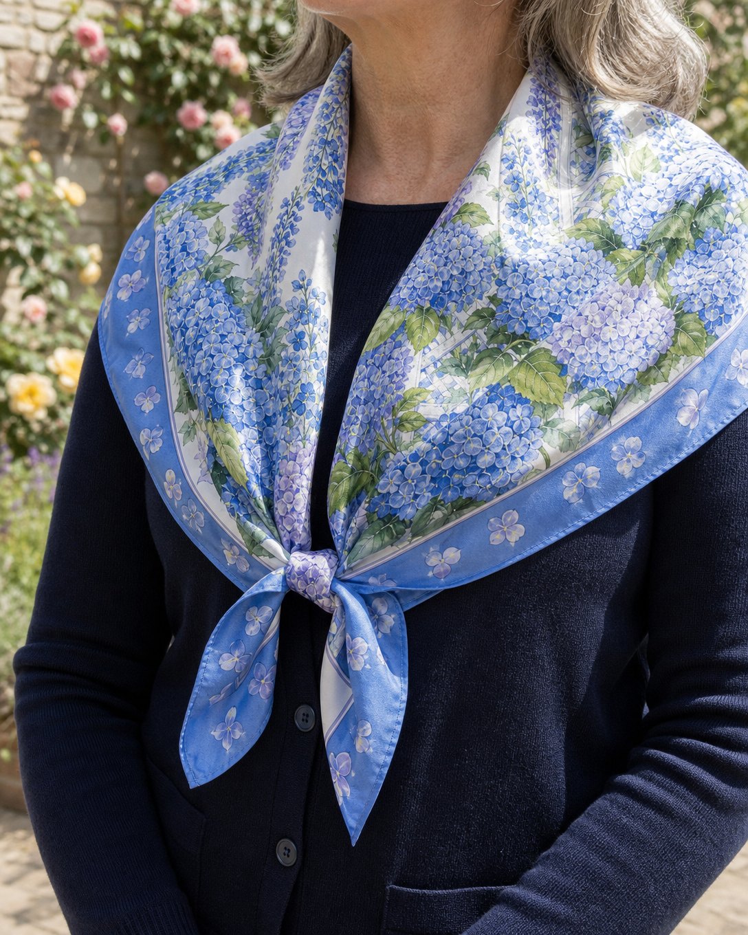 Hydrangea Arbor Scarf, image 5