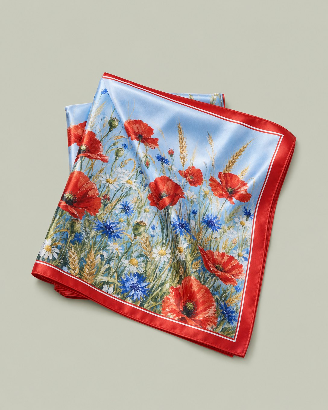 Poppy Meadow Scarf, image 2