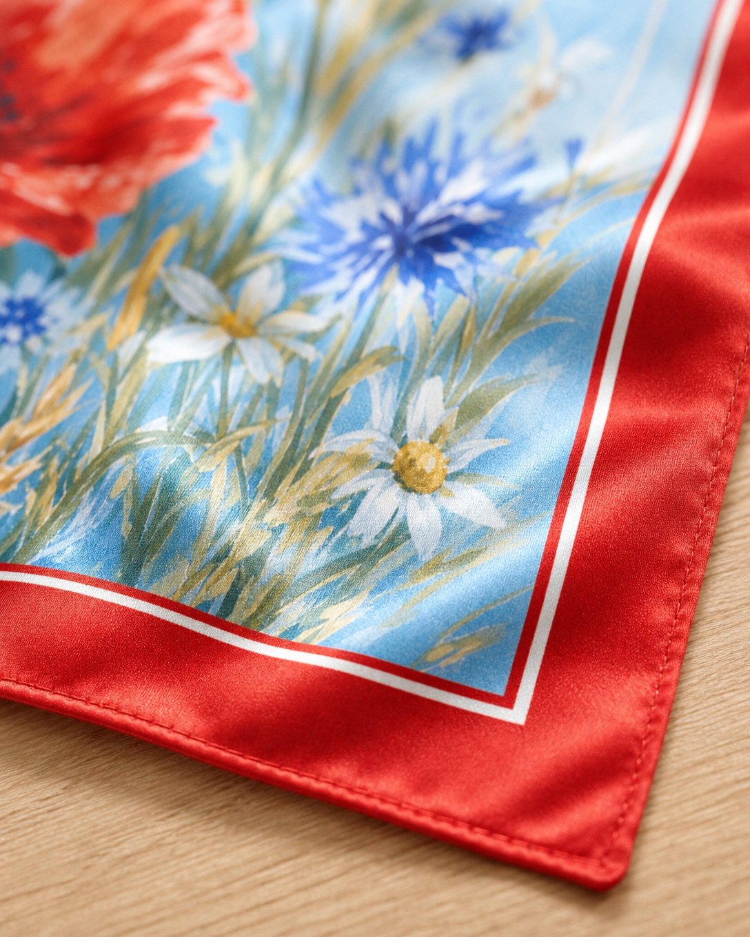 Poppy Meadow Scarf, image 4