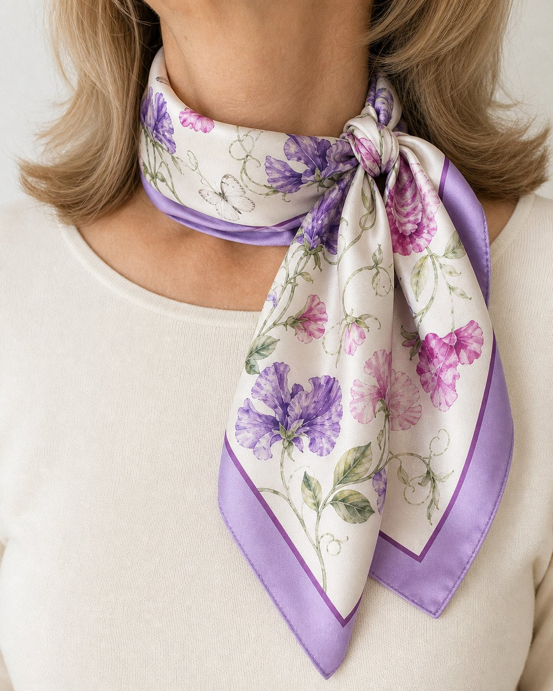 Sweet Pea Flutter Scarf, image 3