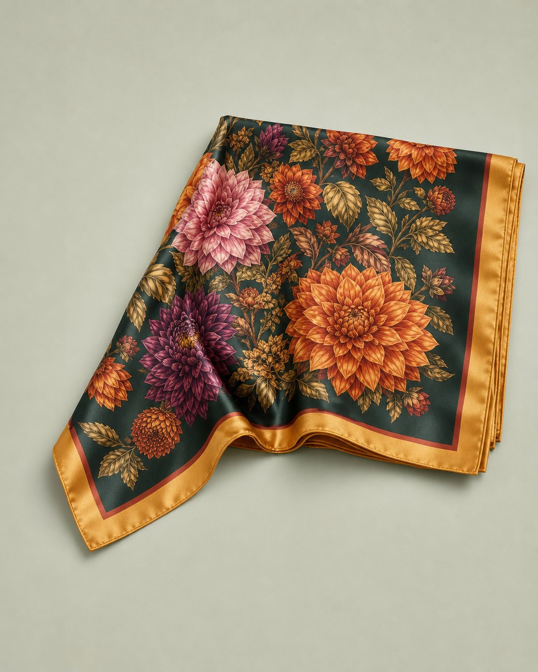 Dahlia Harvest Scarf, image 2