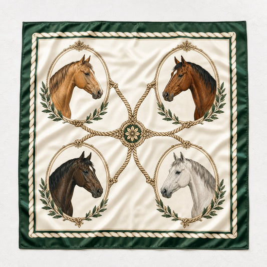Four Cameos Scarf, image 1