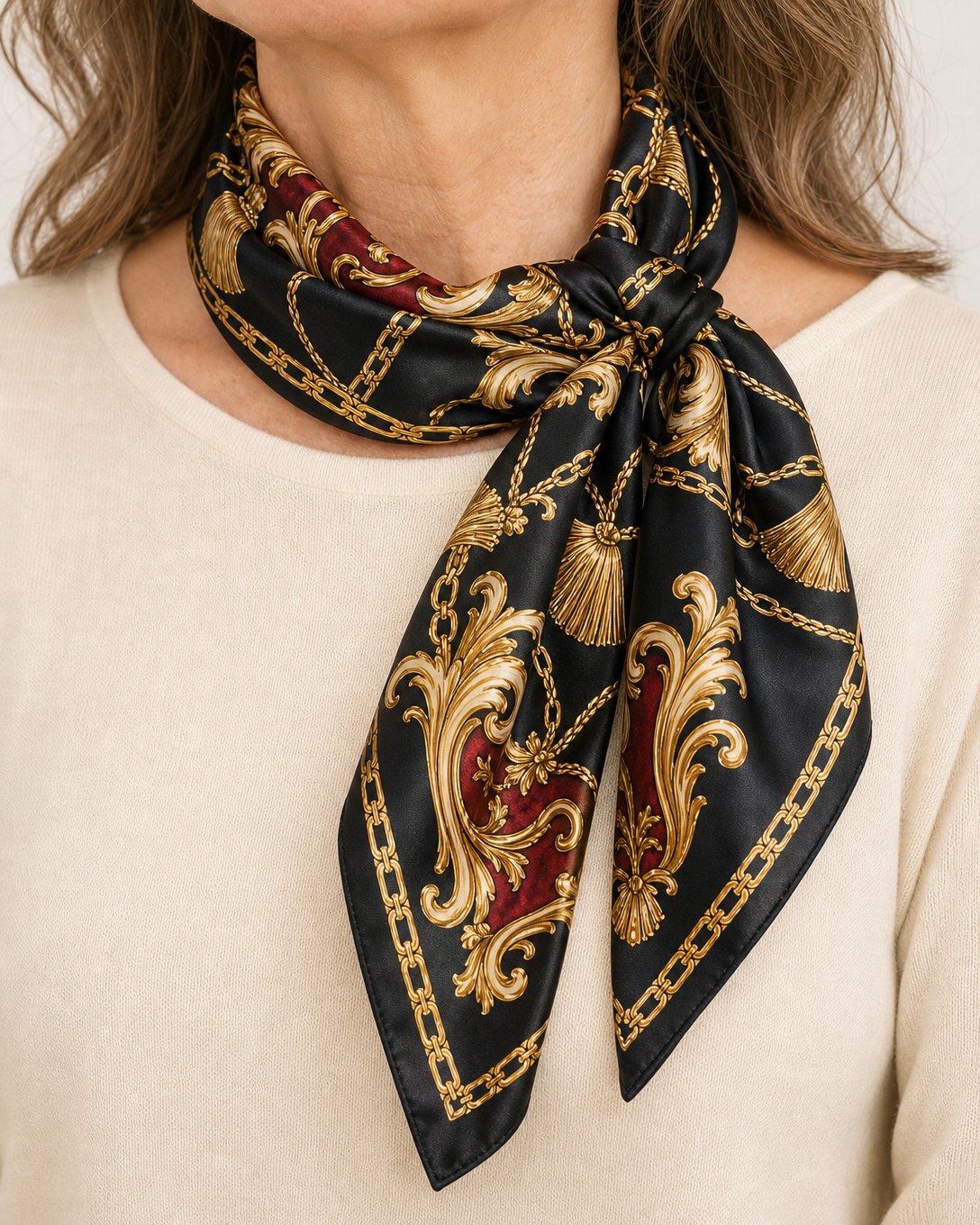 Gilded Chain Scarf, image 3