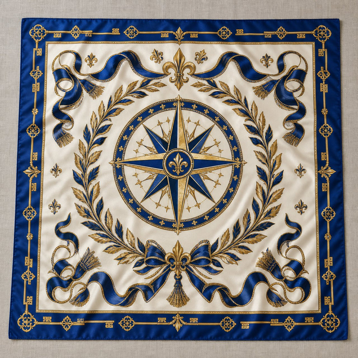 Compass & Laurel Scarf, image 1