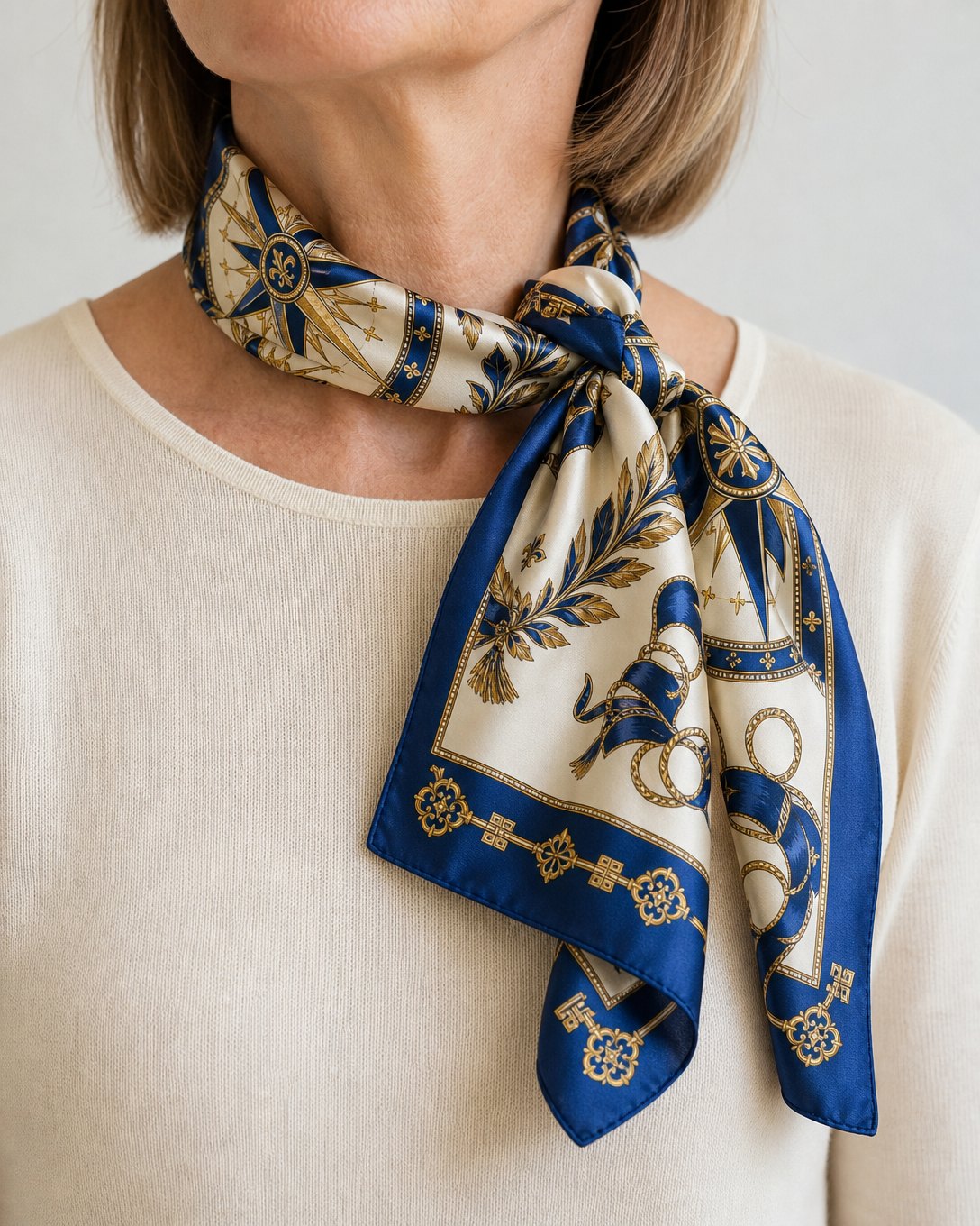Compass & Laurel Scarf, image 3