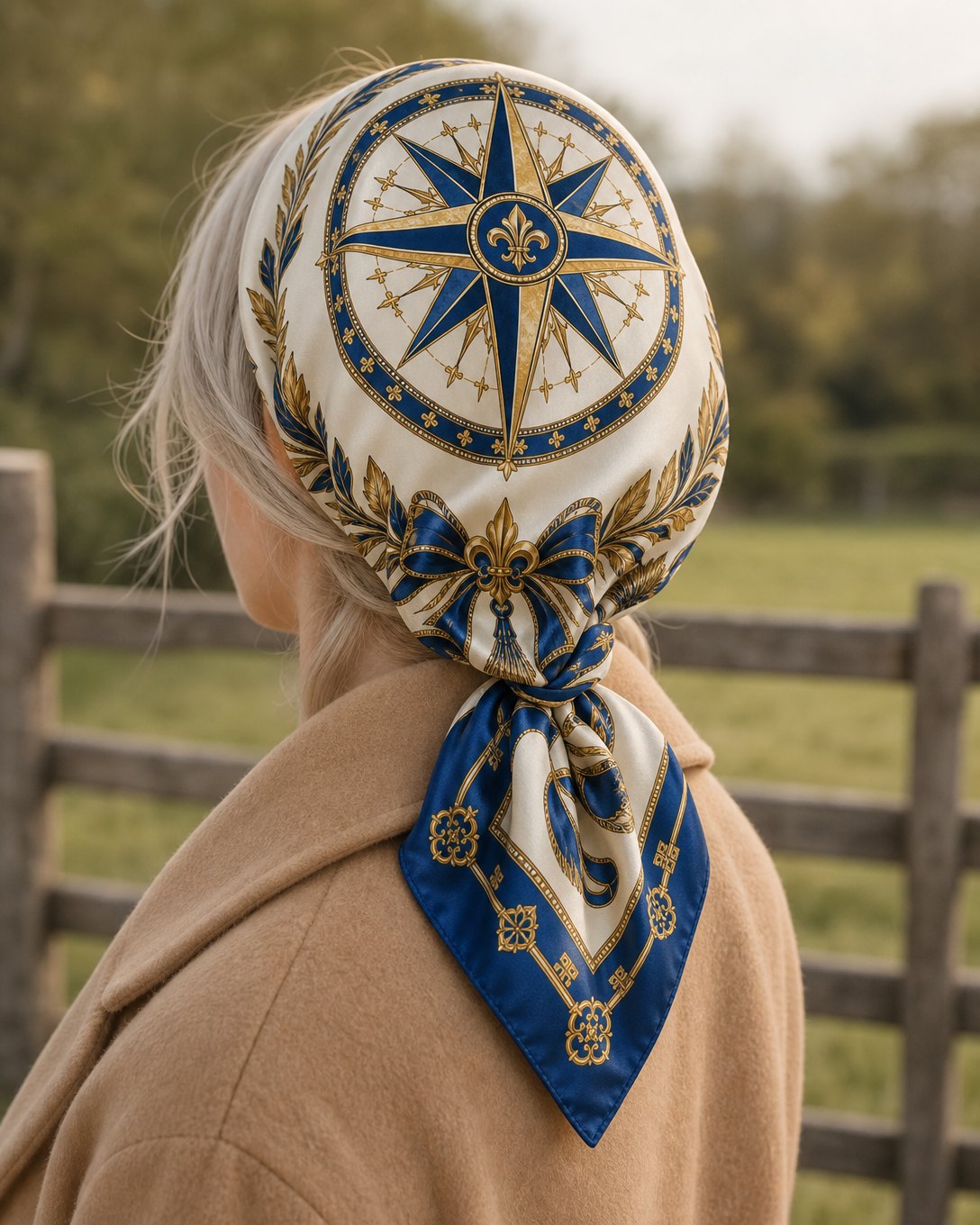 Compass & Laurel Scarf, image 5