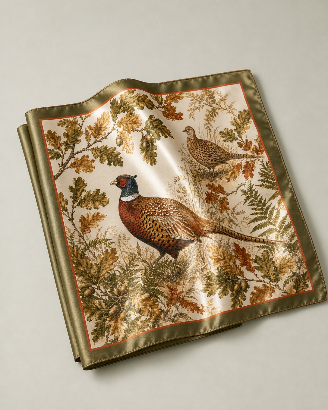 Oak Pheasant Scarf, image 2