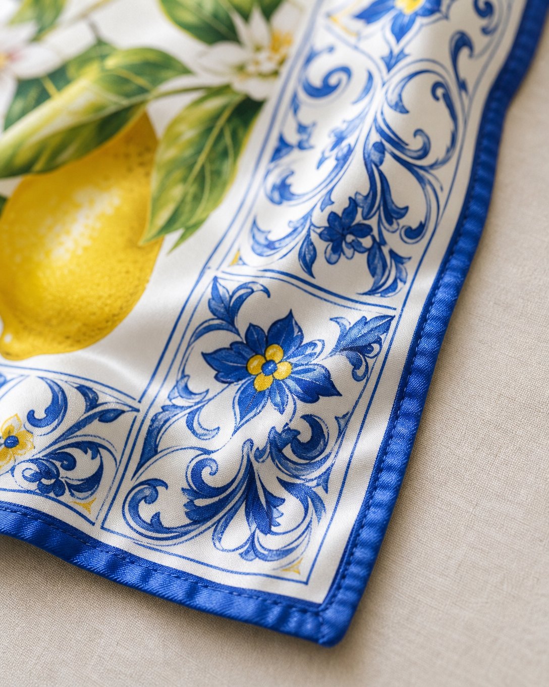 Amalfi Lemons Scarf, image 4
