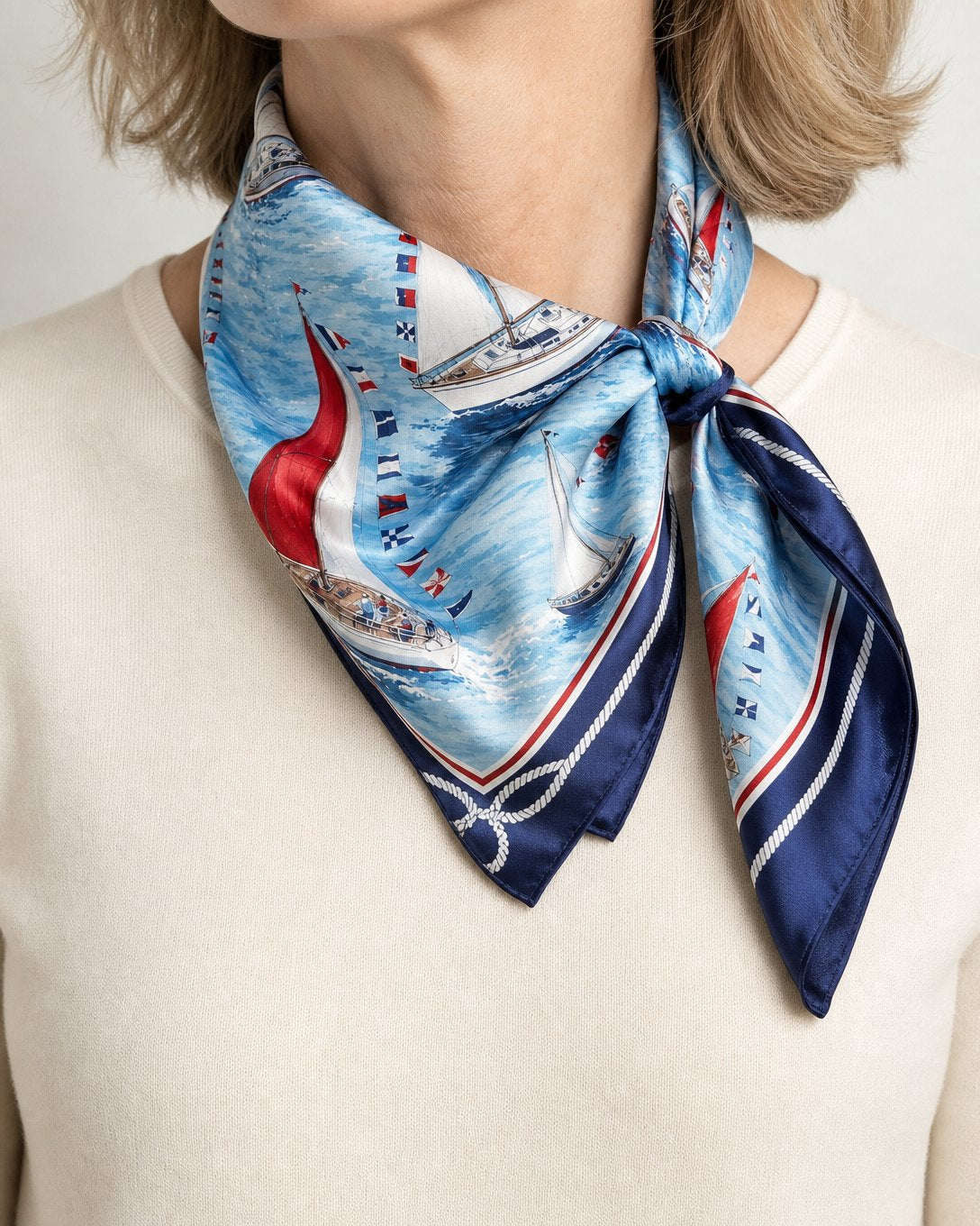 Regatta Day Scarf, image 3