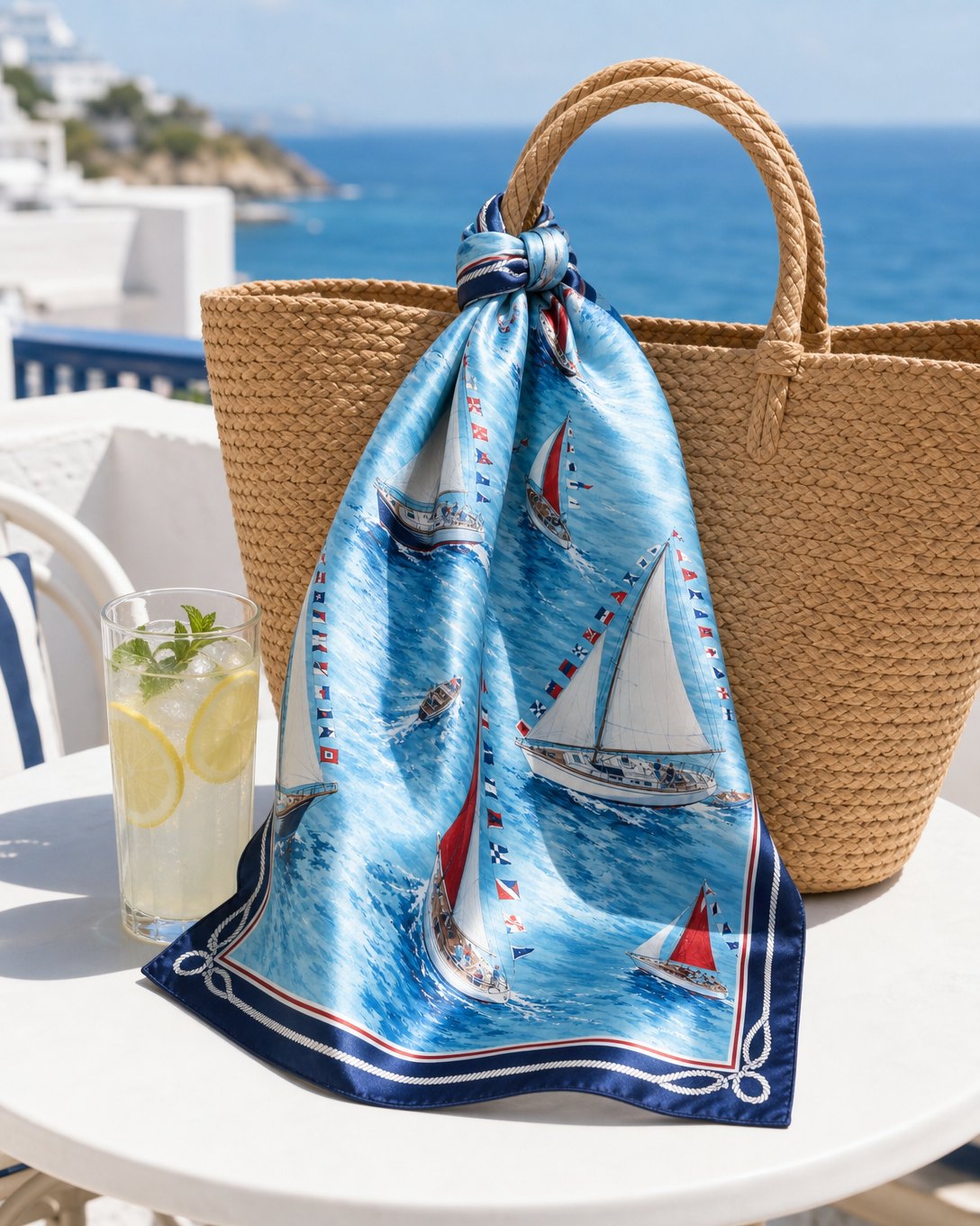Regatta Day Scarf, image 5