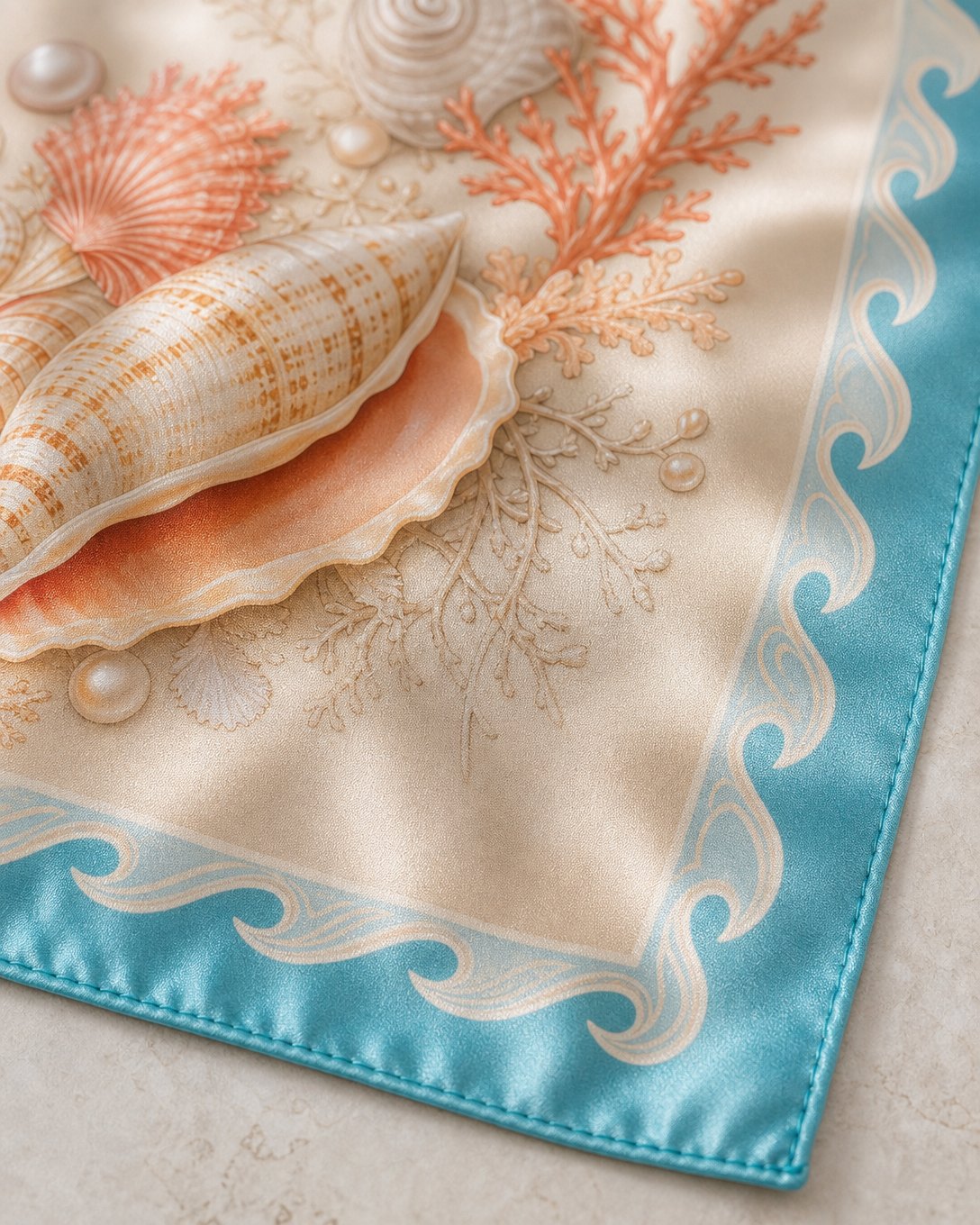 Shell Garland Scarf, image 4