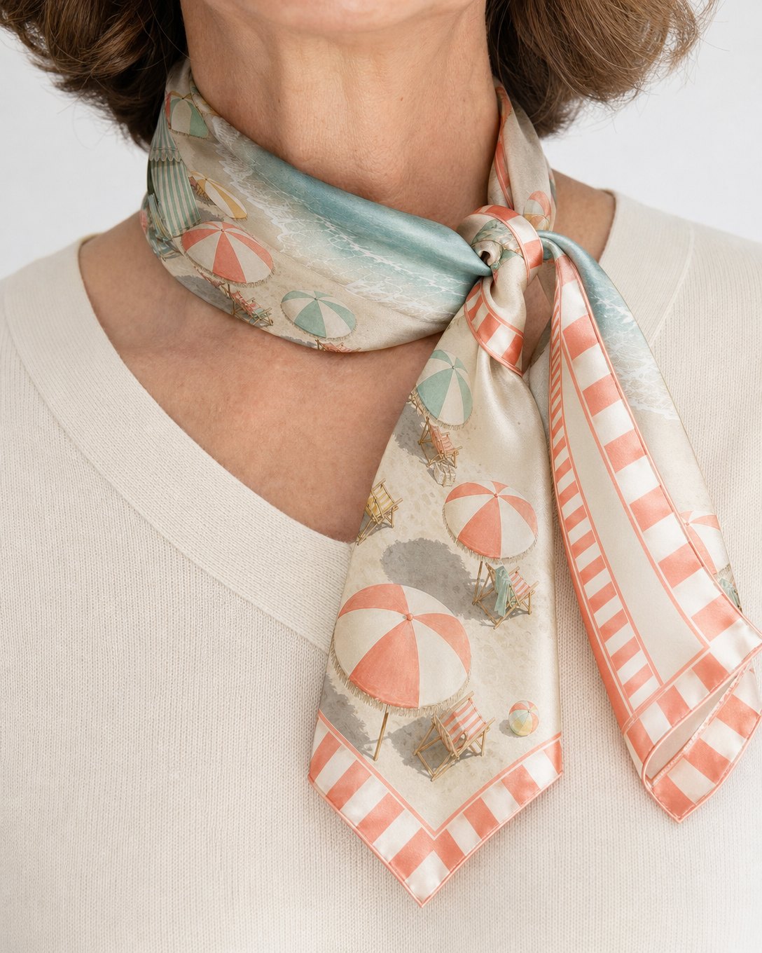 Cabana Stripes Scarf, image 3