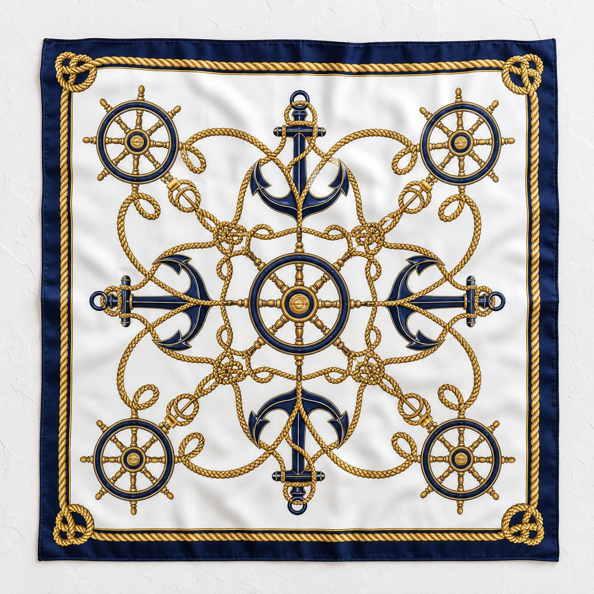 Rope & Anchor Scarf, image 1