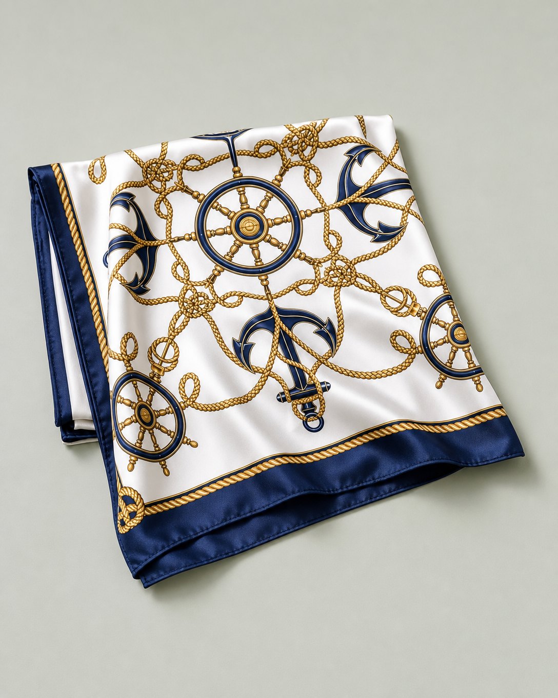 Rope & Anchor Scarf, image 2